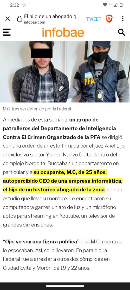 dani24ks's tweet photo. Cayó preso azthex tremendo delincuente tenían al lado Ruso y Bruno, la dng y más era conocido por casi todo el ambiente del streaming. https://t.co/TcVjn9CQYL