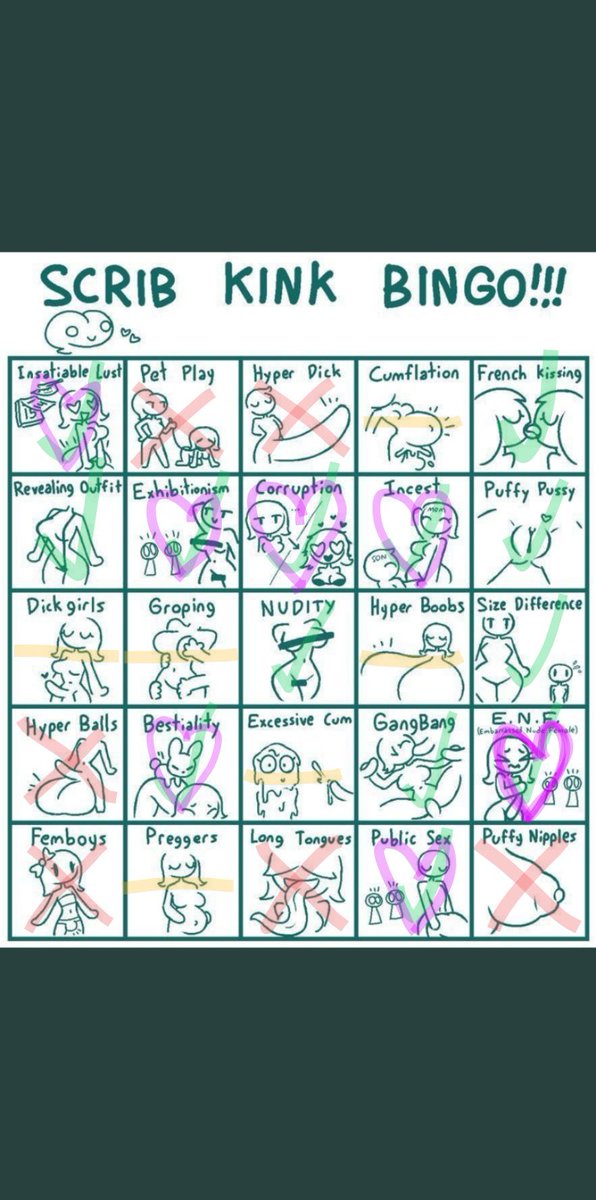 AlienVenus_'s tweet photo. I keep seeing these and wanted to do one myself~ UwU
#scribkinkbingo https://t.co/1mIXPzC8G3