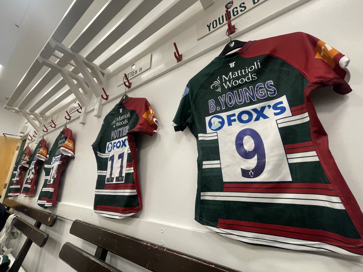 🏡 

Not long until the lads will be in these out in the middle of Mattioli Woods Welford Road! 

#LEIvWAS 🐯🐝 #COYT 👊
