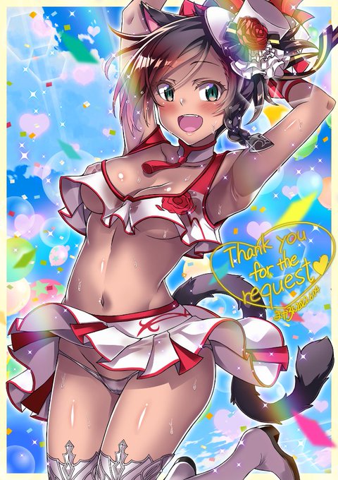 Skebにてご依頼主様の娘さん描かせて頂きました🥰
リクエスト誠に有難うございました!
Thank you very much for your request and boost!
#Skeb 