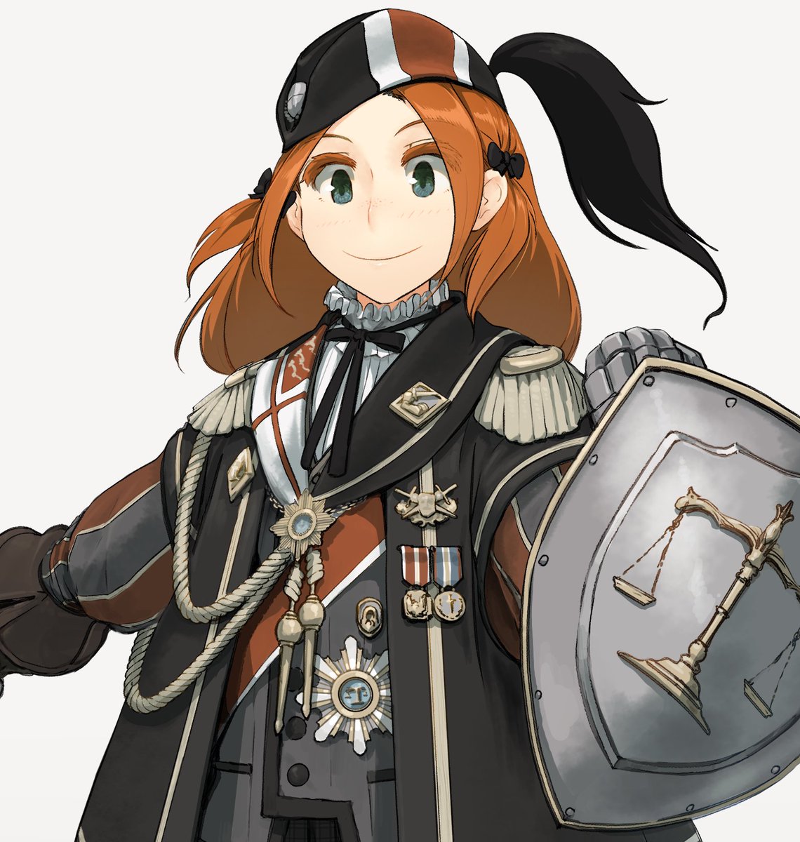 「最初は成長する主人公として描いたのだけど、多分その話作らないなと思ったので、少し」|※Kome@「夜光雲のサリッサ」連載中のイラスト