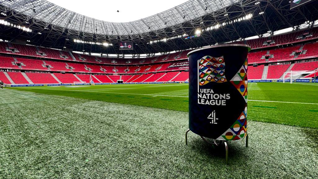 A new client for us in <a href="/Channel4/">Channel 4</a> <a href="/IMGStudios/">imagine •</a> for The Nations League. Hungary v England.