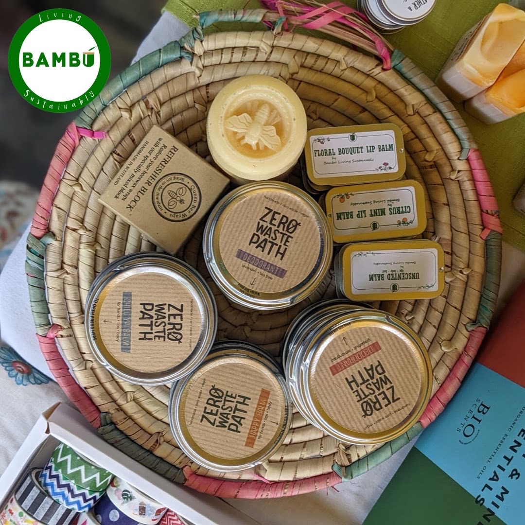BambuLiving's tweet photo. Did you know that we have a return scheme for both our Bambú Lip Balms & @zerowastepath tins ♻️?
Would you consider returning the container ♻️?
Find out more @ https://t.co/avMlJly0II
#returnscheme #tins #tinreturnscheme #circulareconomy #edinburgh #leith #bambuedinburgh https://t.co/hG8MeDxgh1