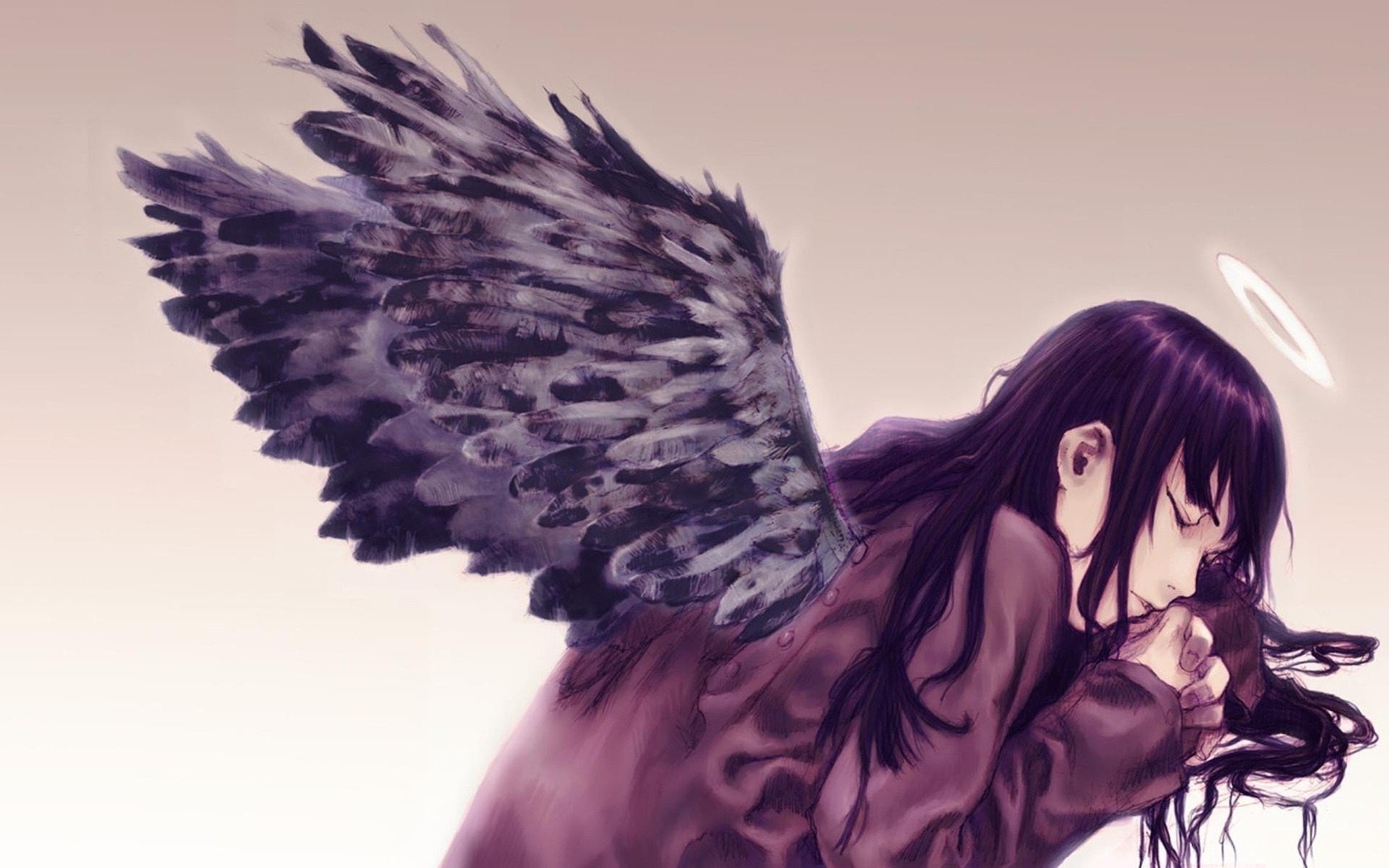 abe yoshitoshi haibane renmei kana (haibane renmei) wings