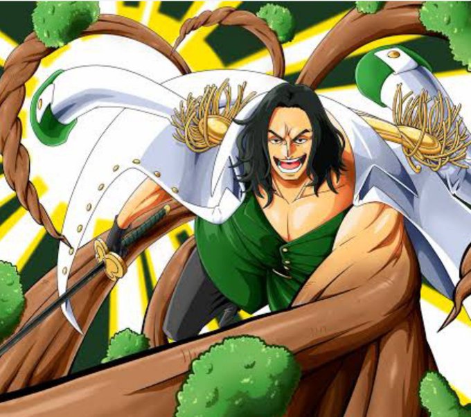 ワンピース緑牛 りょくぎゅう 悪魔の実の能力正体が花植物と判明 強さロギア系で花コプターを背中から生やして空を飛ぶことも可能 ワノ国突入の理由も アニシラ