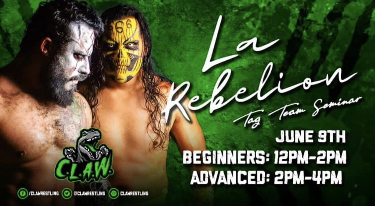cheerssteve88's tweet photo. Looking forward to this @TNTExtremeWres @Bestia666tj @damianfdt666 #timetolearn #lucha https://t.co/dsRLvXNsHP