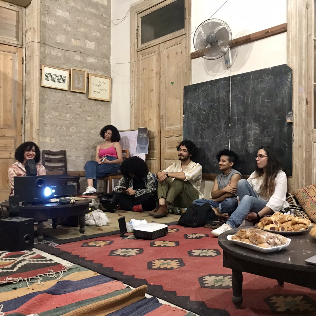 emikostock's tweet photo. Extremely thankful to @Cimatheque and @CILASian for two immersive, reflective and beautiful @v_otherwise nodes in #Cairo. Can't wait to continue thinking, chatting and pausing with you all again! 🌞
#VirtualOtherwise22 #anthrotwitter https://t.co/vzoEWrb4yb