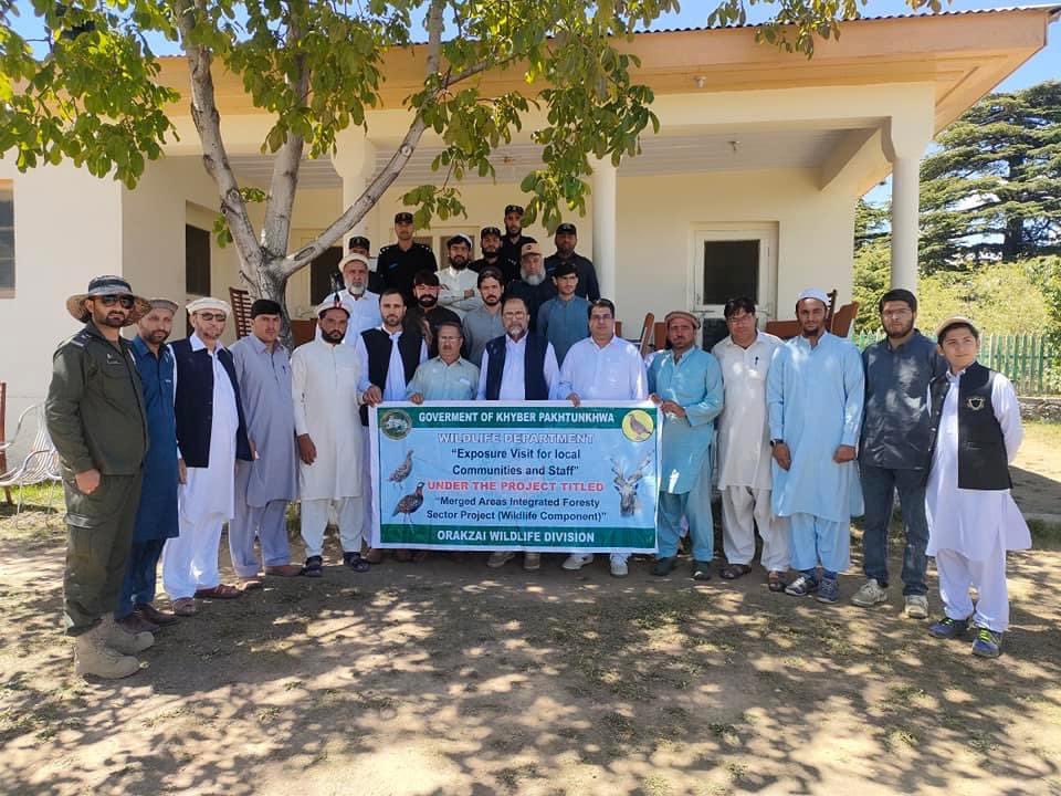 WildlifeKPGovt's tweet photo. 04.06.2022

Muhammad Altaf Ali Shah DFO Chitral Gol National Park Wildlife Division briefed Orakzai Wildlife Division Community and Wildlife Officials regarding Chitral Gol National Park Management and Conservation. Mr. Salimuddin Chairman CGCDCA was also present in the event. https://t.co/ezkRUbGdMP