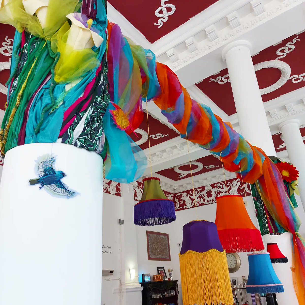 vehicle_arts's tweet photo. Six venues all brimming with artist interventions to inspire you until Sun 5 June at @jamescafebistro #stmartinscoffeeshop @BigDiff_Venue @PranaCafe #theexchangebar @CurveLeicester 
We'd LOVE to know what you think in our survey. https://t.co/9GGnoAsKx6 https://t.co/hrydafXHoA