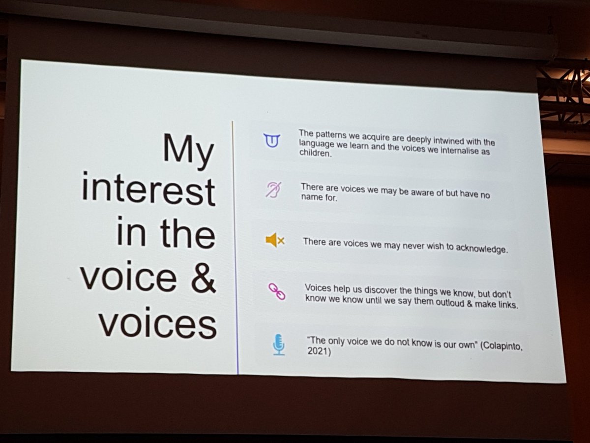 Assoc_CAT's tweet photo. Lucy Cutler gives voice to the many (including Morgan Freeman) #ACATconf22 Day 2 https://t.co/fC03u9A1lD