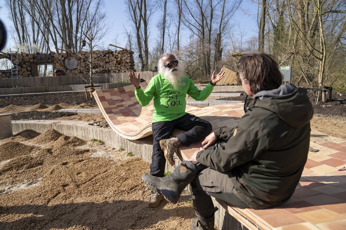 SaveSoilGermany's tweet photo. Soil is the mother to all our mothers. Let us #SaveSoil for a beautiful and secured future of our next generations. @cpsavesoil @SadhguruJV https://t.co/c9k6LqwmmM