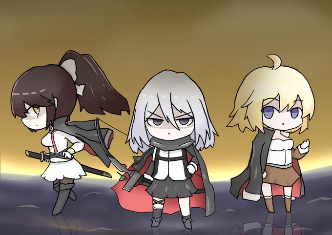 余燼三人衆
#アズールレーン 