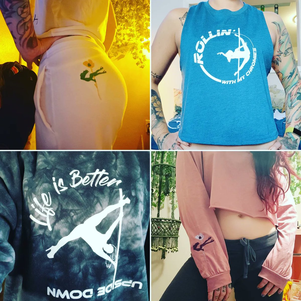 ButtercupPole's tweet photo. Did you know Buttercup has a little merch store? 
Checkout us out and maybe rock a little pole dancer on your booty! 🍑

https://t.co/S63jdaO81J https://t.co/xcBmv6N6ir