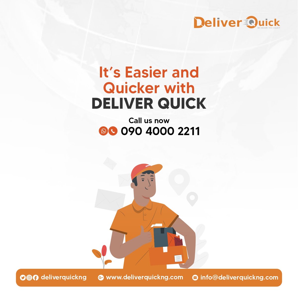 deliverquickng's tweet photo. It's easier and quicker with us.
We are always available to pick up and deliver on time
Contact us on :
090 4000 2211

#delivery #deliveryservices #lagoslogisticscompany #lagosnigeria #lagosdelivery #deliverquick #fastdelivery💯  #yuledochie https://t.co/FVBYTq5l2w