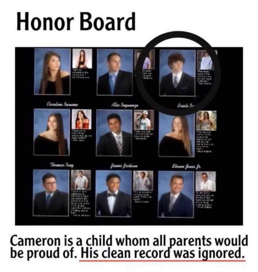 Amilyabh's tweet photo. @GovRonDeSantis Prison is meant for people, who are considered to pose a threat to society, by putting them in jail, they try to straighten them up, but Cameron already is a good person, never done anything wrong, he was in board of honour in his high school
 #Release_Cameron #Florida #USA https://t.co/dQyiHNctw4