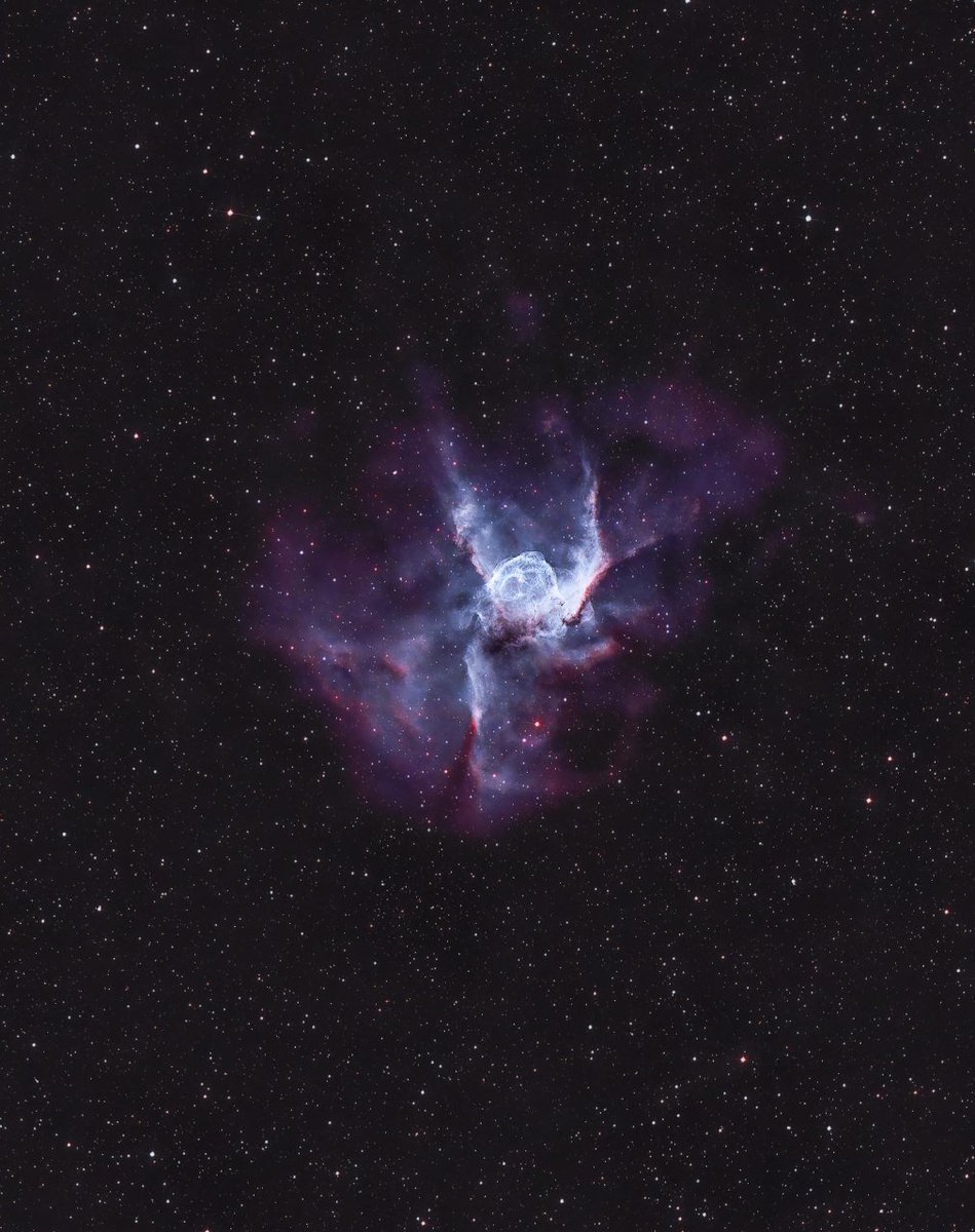 astrophotosnap's tweet photo. Thor's Helmet Nebula https://t.co/xKh1bJpTnw