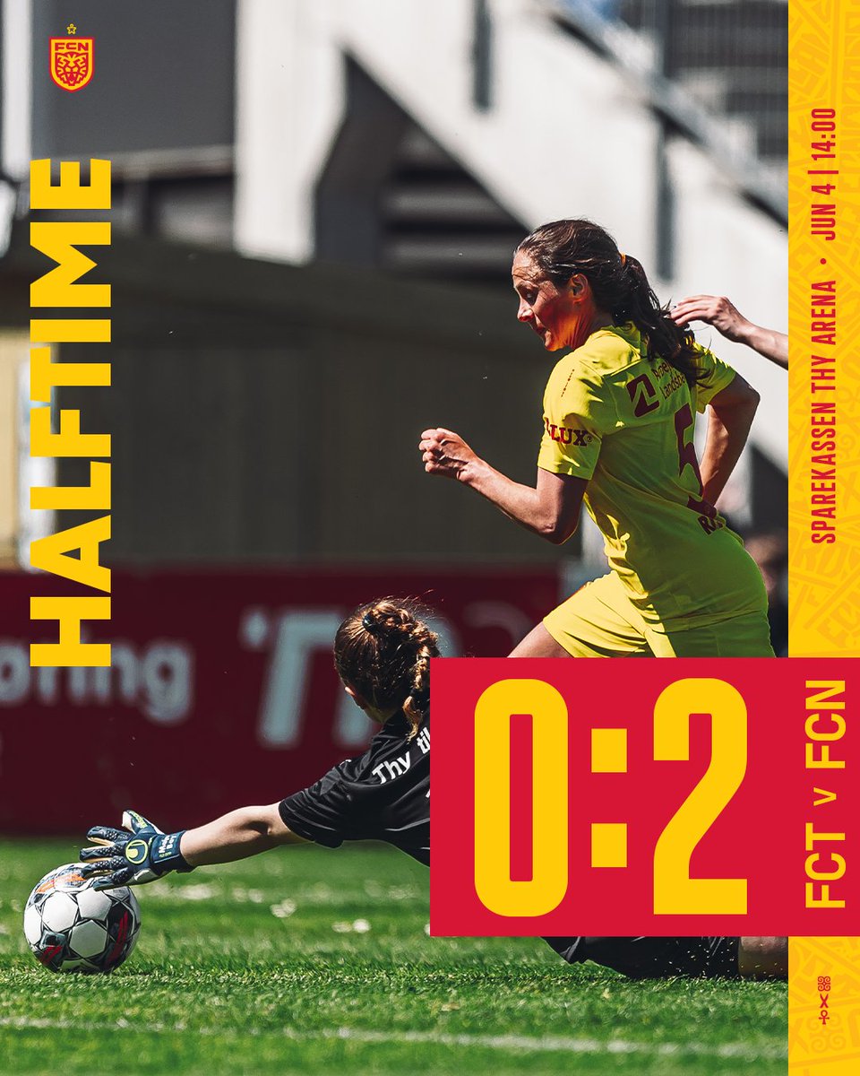 FCNordsjaelland's tweet photo. Selvmål af Thy-Thisted og en flot scoring af Ashley Riefner gør, at vi er foran med 2-0 i pausen 👏

#kvindeliga #FCTFCN https://t.co/9px1WdQOIw