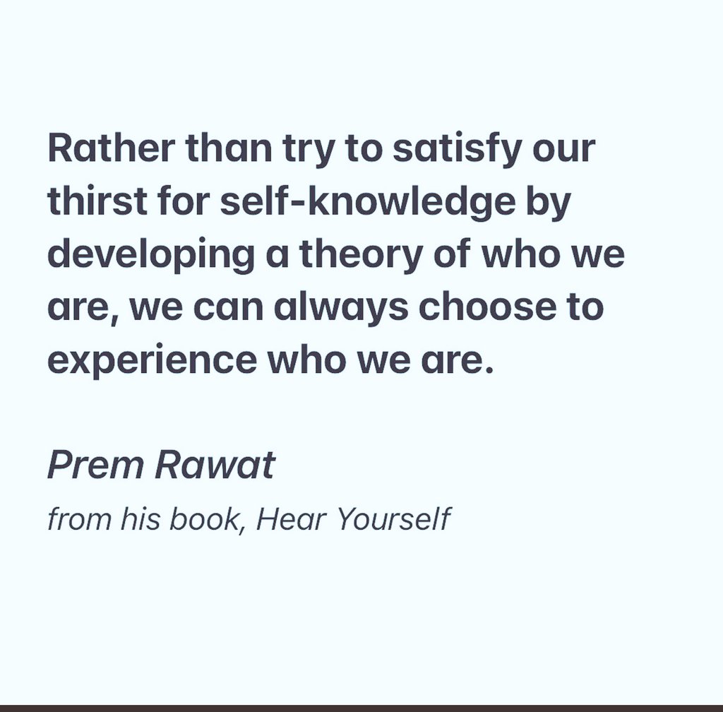 Prem Rawat 

#PremRawat  #peaceispossible #KnowThySelf #PEP #PeaceEducationProgram #peaceeducation #PEAK
#peace #inspiration #Breath #quote #life #hope #WordsOfPeace
#HearYourselfBook #TPRF #ThePremRawatFoundation #RajVidyaKender #anjantv #rvk