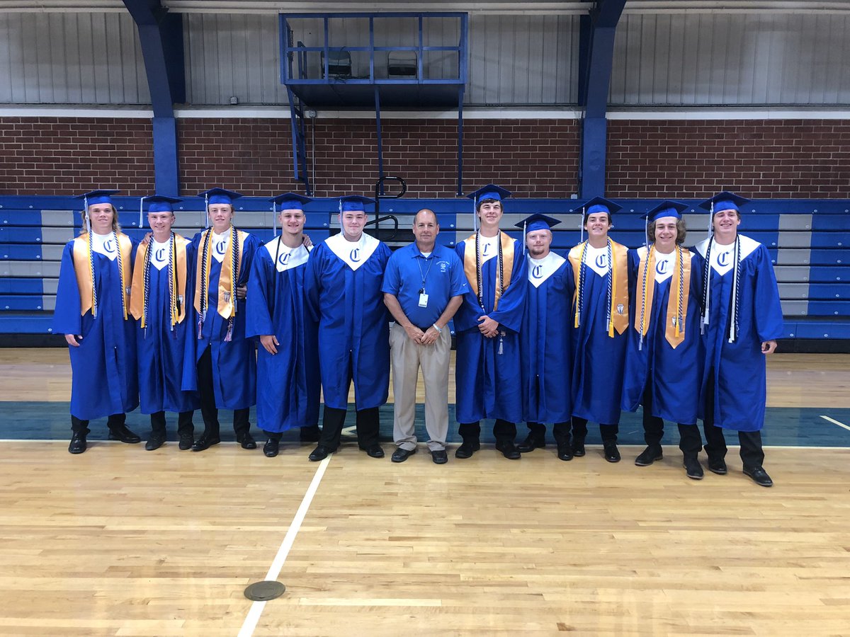 CHSIronmenFB's tweet photo. Congrats Ironmen on Graduation, excited for this group heading to all walks of life! #FourYear #TwoYear #CFB #USMC #Work https://t.co/pioBm55H11