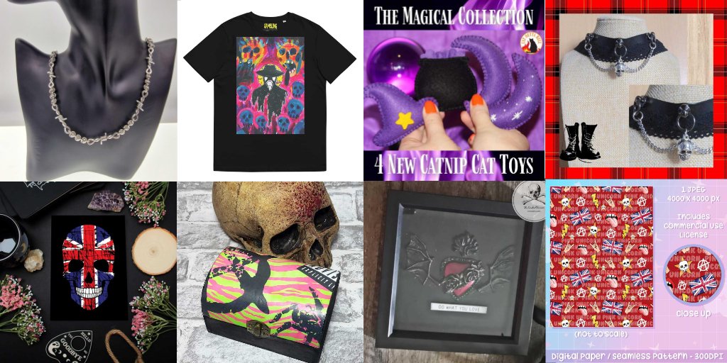 Selection of items from the vendors so far from this fantastic 4 day event, items and special discounts available till the end of the event
Join us from 7pm again tonight for day 3
facebook.com/events/s/alter…