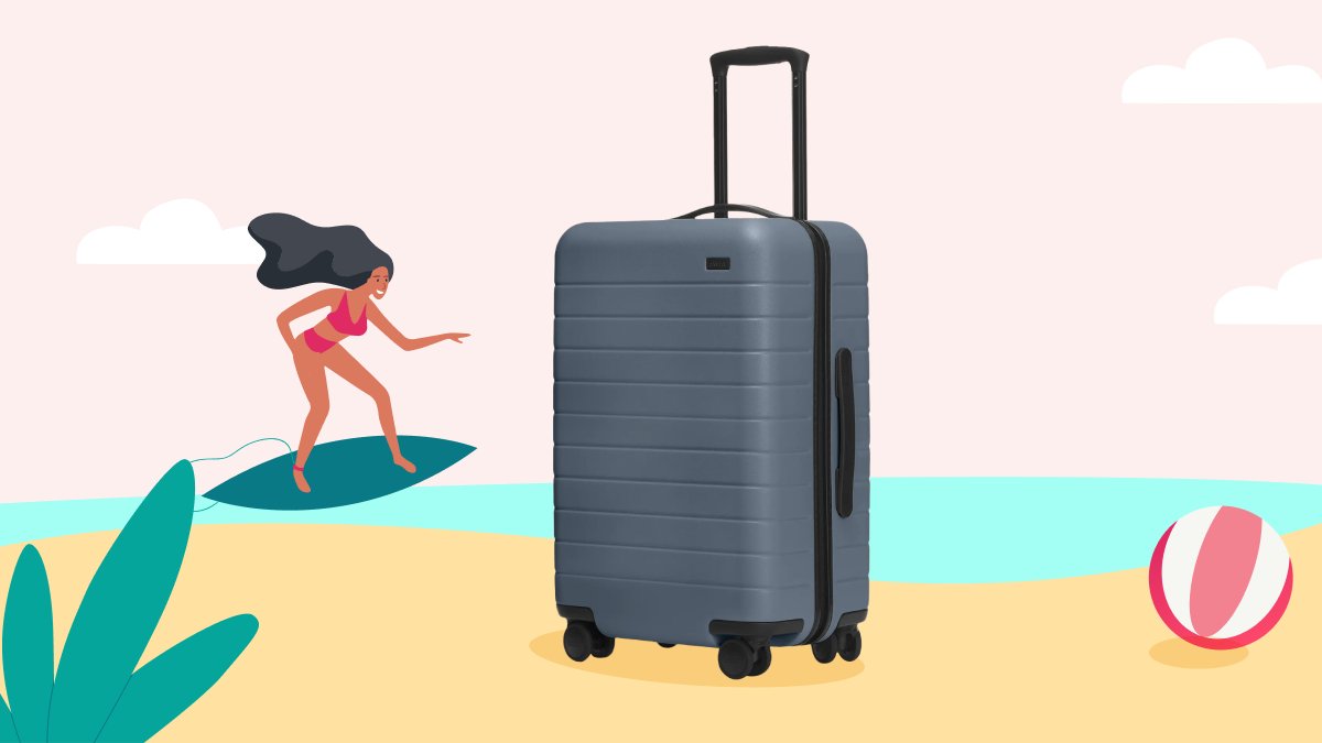 Ibotta's tweet photo. It's Ibotta's Kickoff to Summer Giveaway! Today’s prize is an AWAY suitcase. Here's how to enter:

Step 1: Follow @Ibotta
Step 2: RT and tag a friend 
Step 3: Use the hashtag #IbottaGiveaway

Giveaway ends at 11:59 pm MT on 6/6. For more details: https://t.co/Dc89bmMPKu https://t.co/Kv3GoMkrva