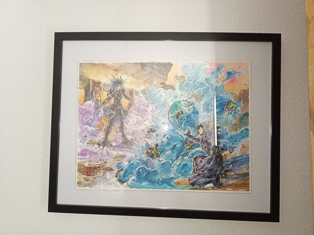 SirVerkaeufer's tweet photo. @Mycks_Art Made this wonderful piece of Art for me. Thank you so much! Please follow her :) #artist #artwork #mycks #artistsontwitter https://t.co/GDrthz4W7S