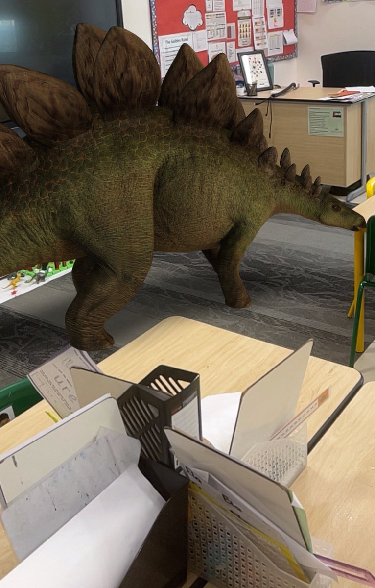 MissSTurner1's tweet photo. Nothing like a visit from the dinosaurs over the weekend 🦕 https://t.co/qPIi3S59Iq