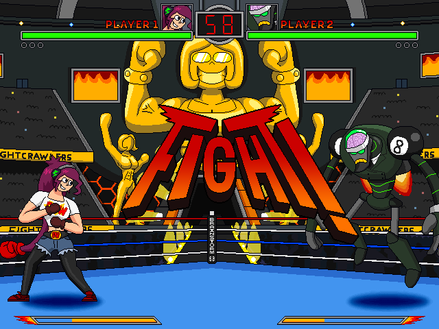 Lord_Garabato's tweet photo. For today's #screenshotsaturday I'll show you the start of a fight from my Fightcrawlers game, which I finally finished after a year of development!
https://t.co/vrwqLQzBPR
#pixelart|#Fightinggames|#FM2nd https://t.co/pHbuUxA7jG