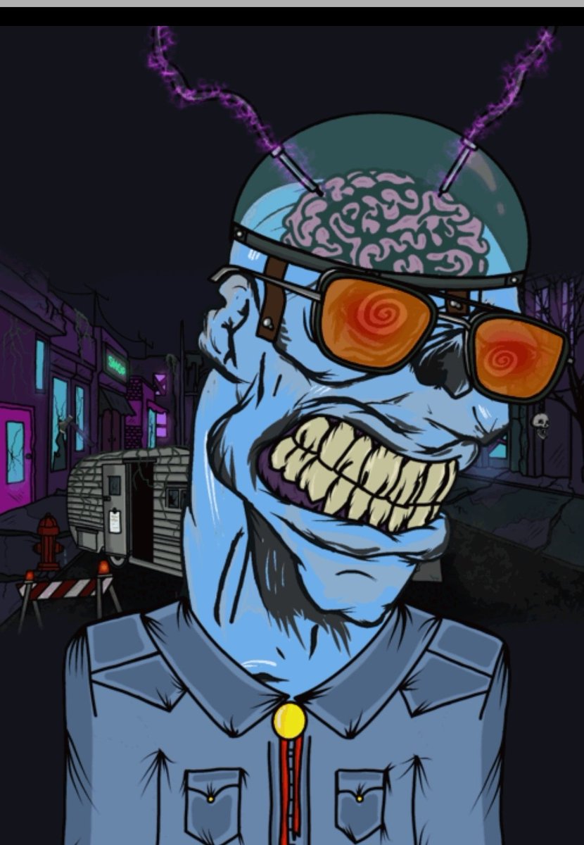 KINGRIPPLE10's tweet photo. Them the weekend came and the artist gave us some more art to appreciate....
(Background noticed ๐ค)
#Xzombies #xrpl #xzanimals #xmart #xrpcommmunity #xrpbestart #undeadarmy #NFTProject #NFTartist #digitalart https://t.co/ENisHlTt7X