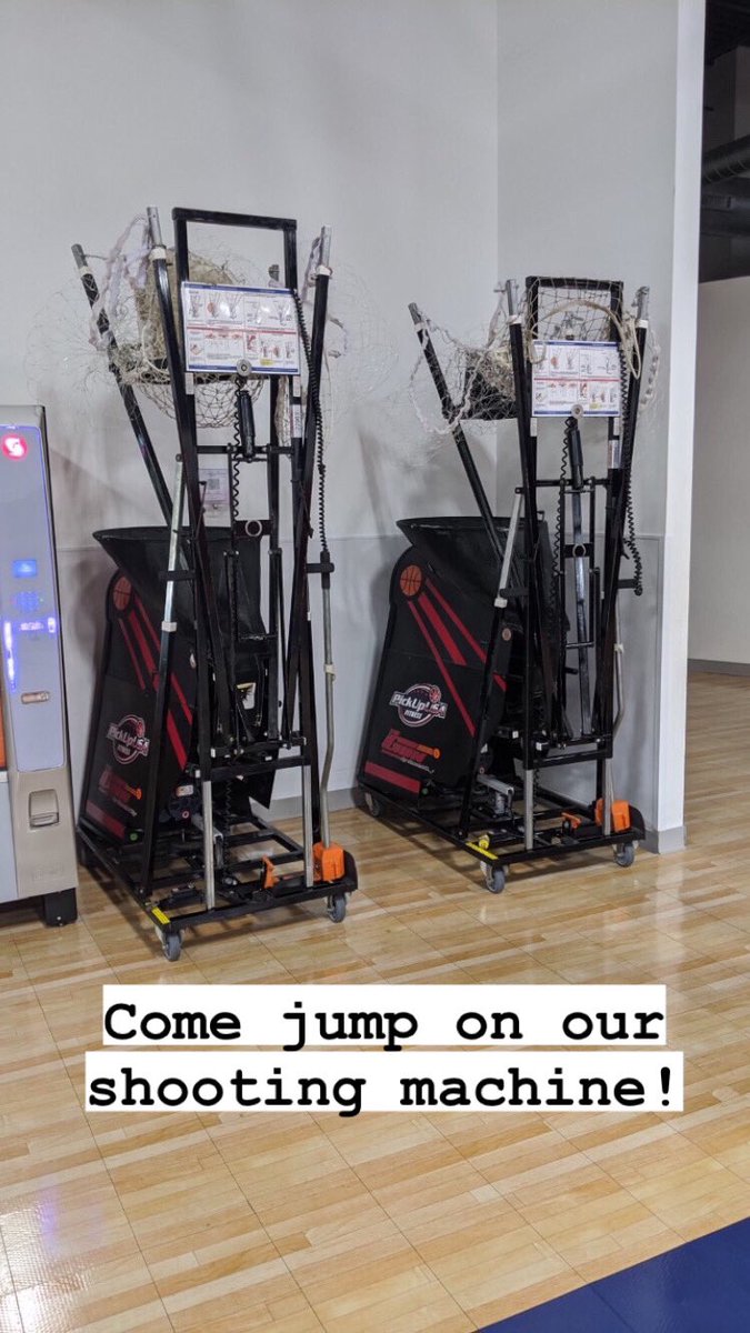 pickupusaDFW's tweet photo. Are you looking to get some shots up without the hassle of not having a rebounder? We have a solution. Come use our shooting machine. Call us for more details 469-771-3013. #pickupusafitness #fitness #basketball #shootingmachine #coppelltexas #texasbasketball https://t.co/oekJ3IDu85