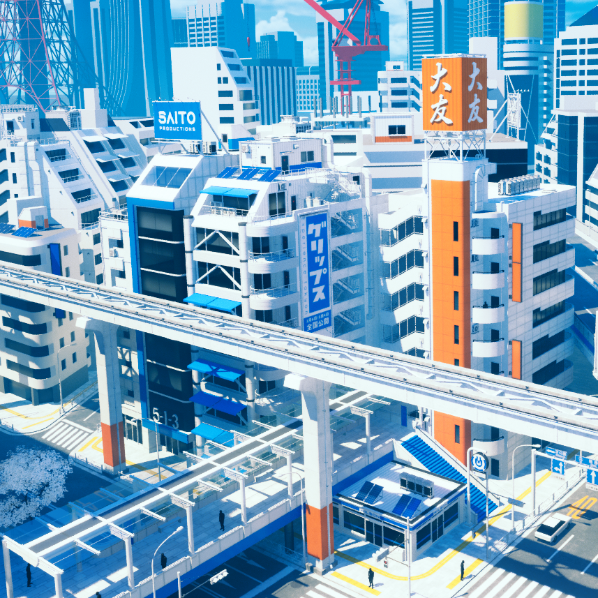 tomrkobayashi's tweet image. This is a part of my Mirror's Edge inspired scene. Comparison between 2 months ago and now.

#screenshotsaturday #UE5