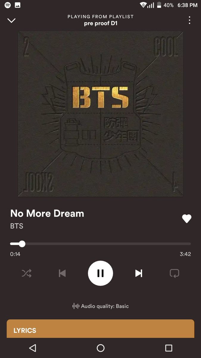 purplhydrenja's tweet photo. @btsstreamteamin @BTSstreamers #proofready
NO MORE DREAM
๐๐๐๐๐๐๐ https://t.co/83A1hFIAst