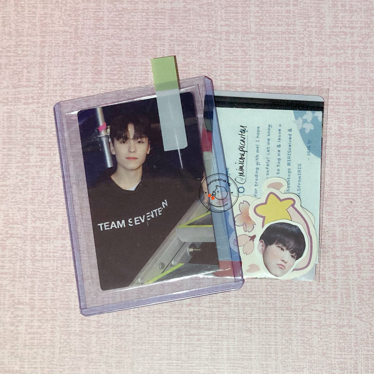 mimicoupscarteu's tweet photo. vernon came home na! tysm for trading w me @hongjisooyaa. i hope shua arrives to you safely as well π«ΆπΌ
#IRISceived #MAILSfromIRIS https://t.co/MQ2gJQeOA0