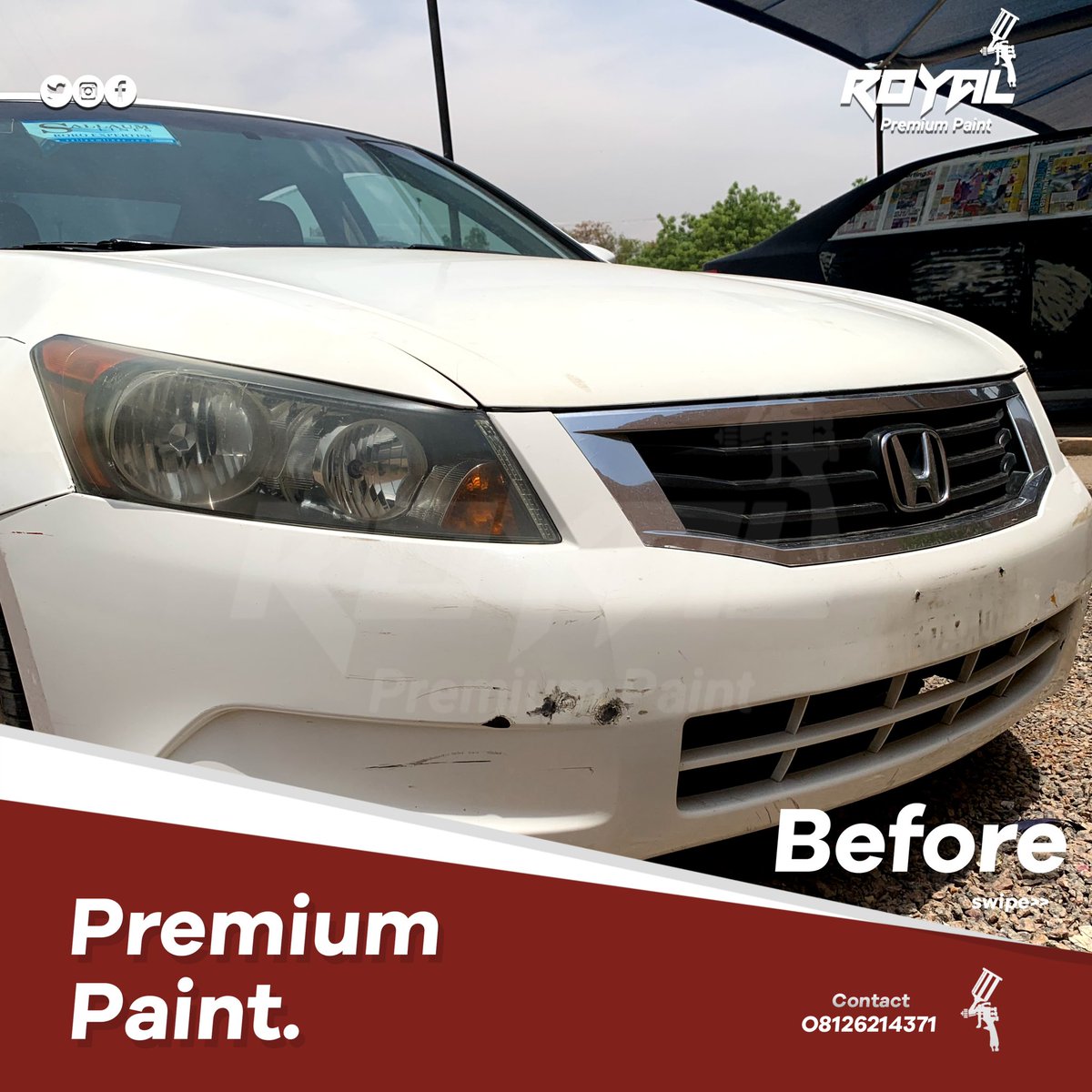 PremiumPaints's tweet photo. Before Basic Paint Job. #BlackTechTwitter #IkoKaziKE #ASUU #EndASUUStrikeNow #TwitterExposed https://t.co/StU5it02zc