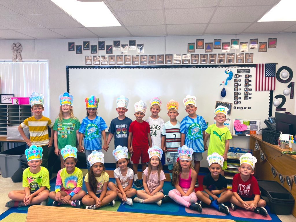 MissKetis's tweet photo. Our last day of school was filled with so much fun, and a lot of laughs! Parents, tag you’re it now🥳 I hope everyone has a wonderful summer!! @LaurelOakElem https://t.co/cx3YiWi4Ku