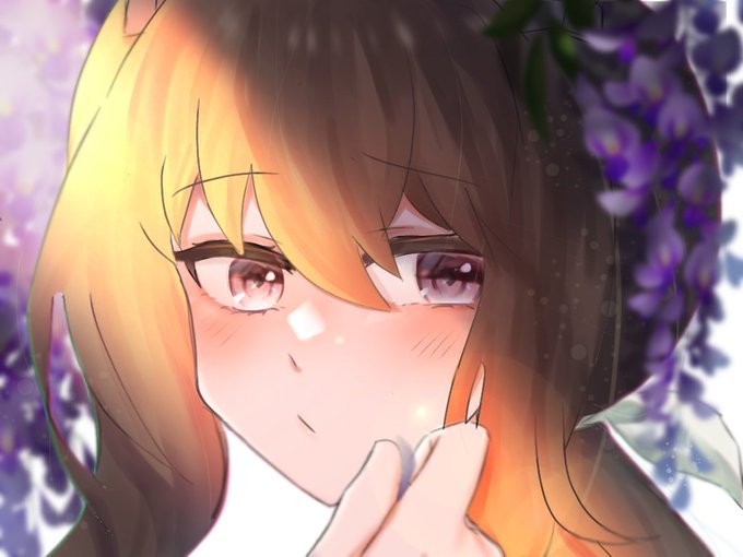 アヤべさんと藤の花
#ウマ娘  #アドマイヤベガ 