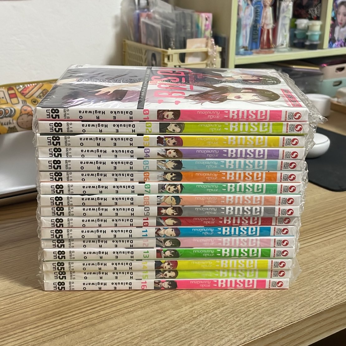 🛒 ขาย

มังงะโฮริมิยะ เล่ม 1-16 👉🏻 1000฿ รวมส่ง
❕มือ1 ไม่ได้แกะซอง ยกเว้นเล่ม 1-2 แกะซองแล้ว มีซองให้

สนใจ สอบถาม ขอดูรูปเพิ่มเติม dm ได้เลยคับ
#ตลาดนัดโฮริมิยะ #horimiya #โฮริมิยะ #สาวมั่นกับนายมืดมน #ตลาดนัดมังงะ #มังงะ