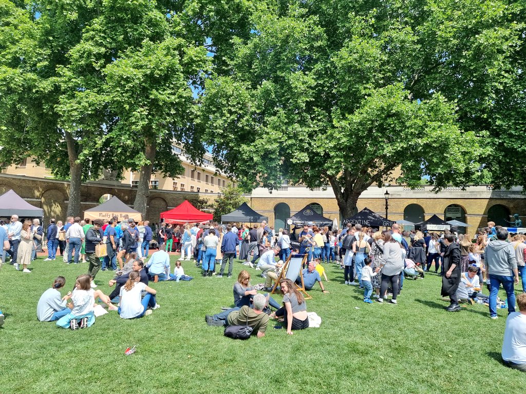 There is still time to pick up a delicious meal from our Fine Food Market and sit in the aunshine.