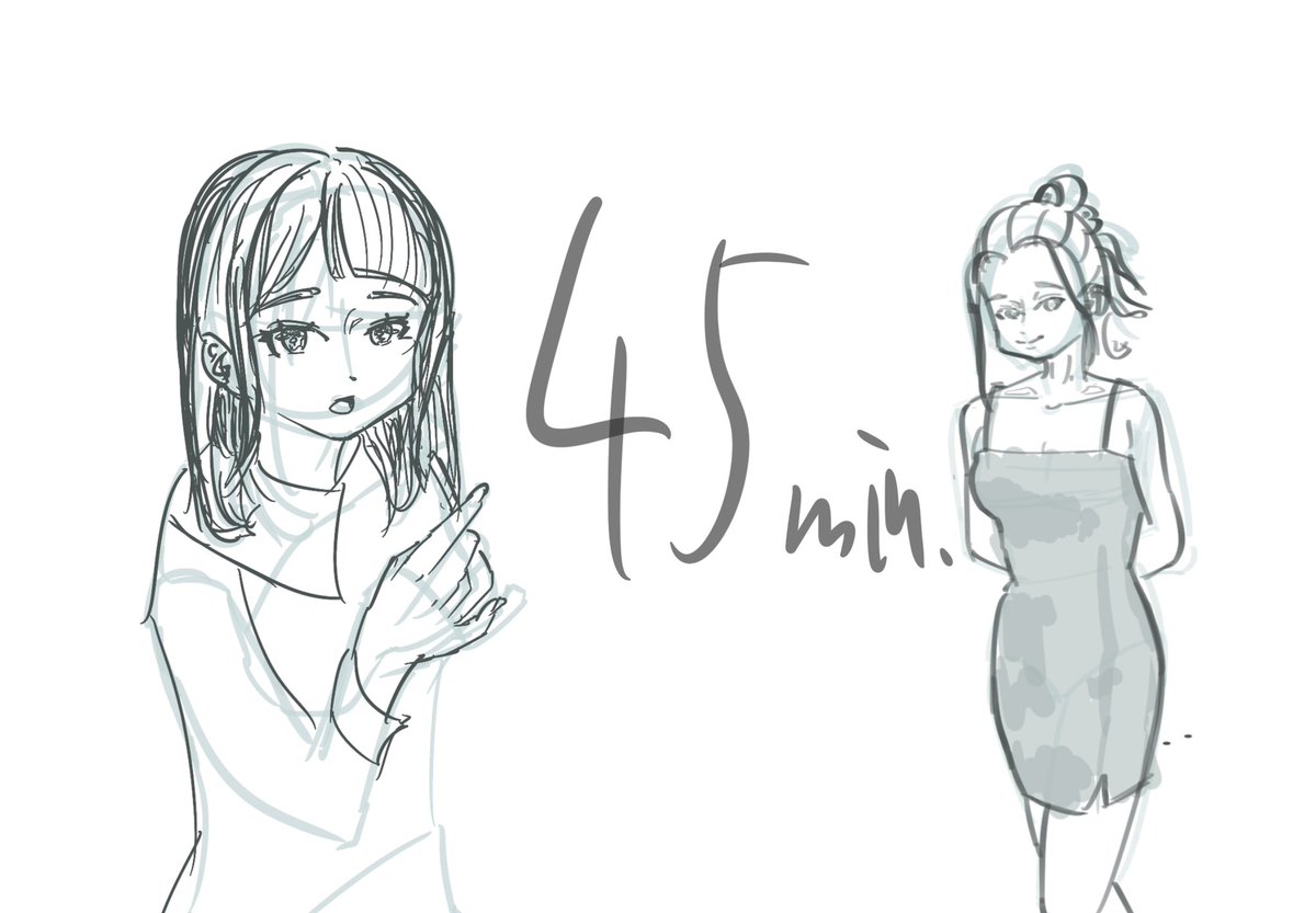 #れいじるの毎日チャレンジ 155日目 45日目

本日は好きなイラストレーターの方の絵柄を意識しながらいつものインスタ写真練習。

シンプルだけど立体感のある骨格とかが素敵だなぁ。と思い練習したんですが思った通りいかなかったなぁ🤔
色塗りまでしたら違うのかな🤔 
