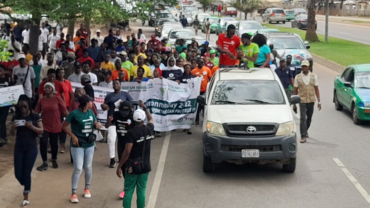 ClimateActionNG's tweet photo. More images of our #WalkForClimate #ClimateChange #ACT4Climate #ACT4SDGs #ClimateAction #ClimateActionNow #ClimateJustice  #ClimateActionNG https://t.co/MEJtIrEgJP
