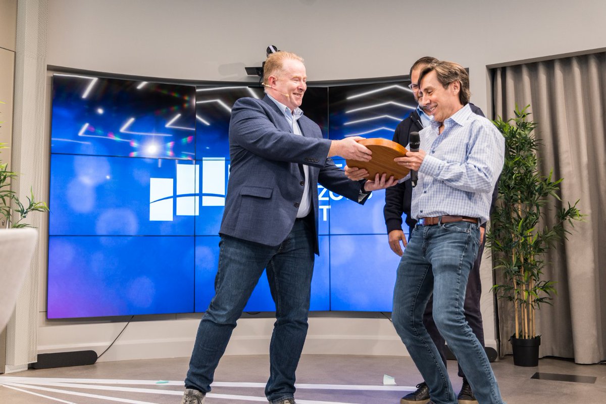 VerusCommunity's tweet image. @MikeToutonghi received the award after presenting #Verus at a TED Talk-style event in Dublin. It is exciting to see @FCATalyst and @dogpatchlabs  recognize the innovation that the #VerusProtocol delivers to the world.

➡️ medium.com/veruscoin/fide…