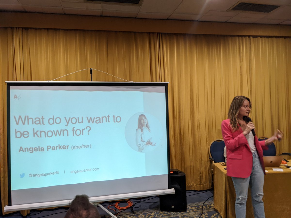 pauloxnet's tweet photo. I'm participating in the talk "What do you want to be known for?" by Angela Parker @AngelaParkerFIT at the PyCon Italia 2022 conference 🐍

An interactive and engaging talk about our personal #values ​​our #decisions and our #legacy 💡

#PyConIT2022 🇮🇹 #PyCommunity 🫂 https://t.co/dlPt35kpw3