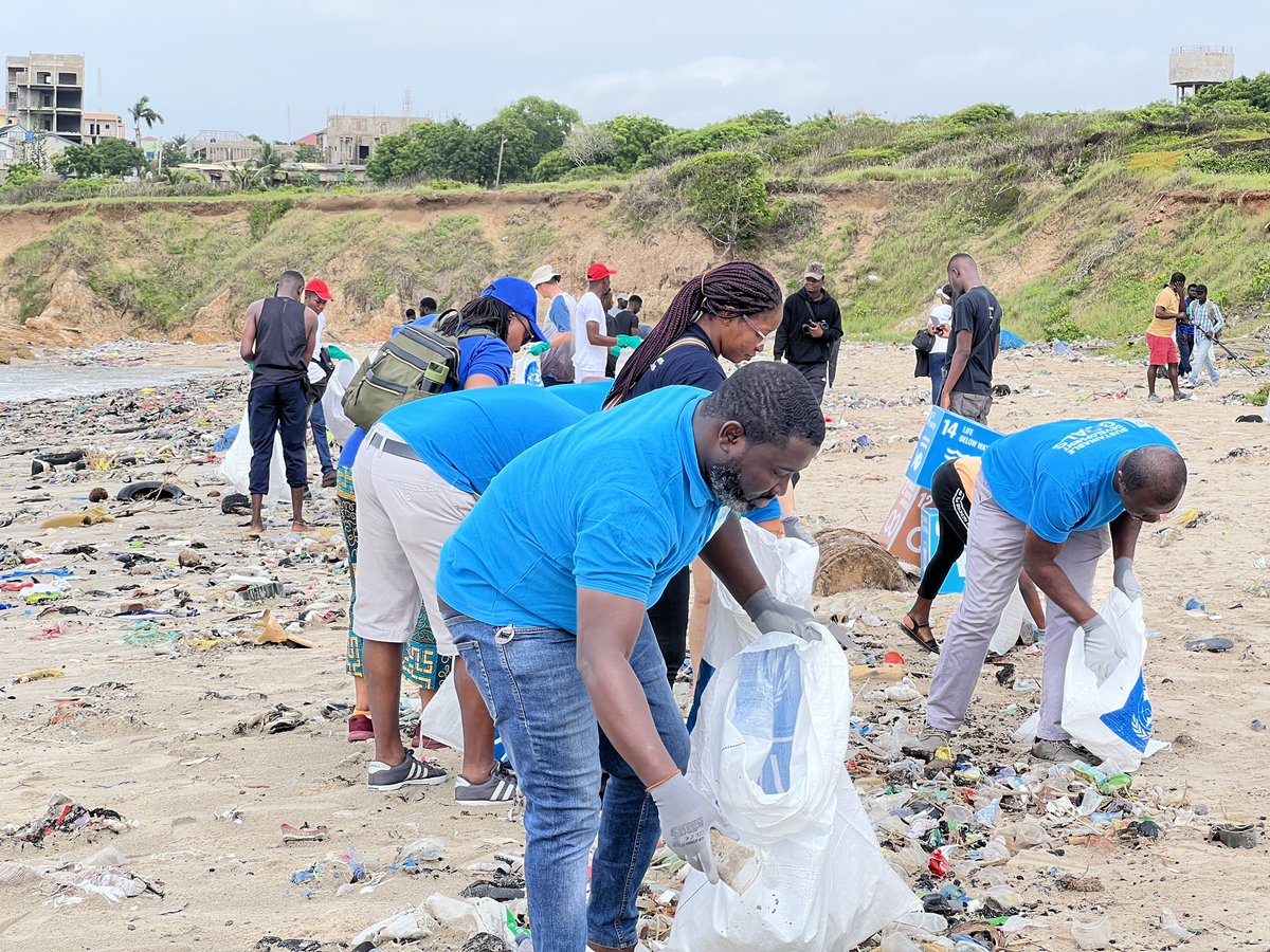 UNDPGhana's tweet photo. #WorldOceanDay is a reminder for us to rethink our relationship #WithNature.
 
Be inspired to take action to protect &amp; sustainably use our marine resources. Together, let's act to #SaveOurOcean!
 
#BeatPlasticPollution
#CleanSeas https://t.co/WfqPjZC5Ld