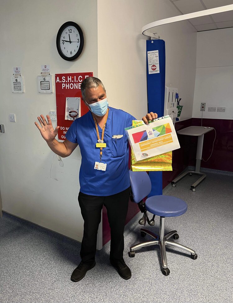 TeamED jubilee awards <a href="/ed_esht/">ED_ESHT</a> <a href="/ed_edgh/">Paed-ED-EDGH</a> second award for non clinical appreciation goes to Tony 👏🏻👏🏻👏🏻our very hardworking housekeeper <a href="/ClovesPaul/">Paul Cloves</a> <a href="/shelle038/">Michelle Clements</a> <a href="/ChrisHo42906232/">Chris Hodgson</a> @ESHT_WBHPT <a href="/ESHT_ACPS/">ESHT_ACPs 💙</a> <a href="/ESHTNHS/">East Sussex Healthcare NHS Trust</a>