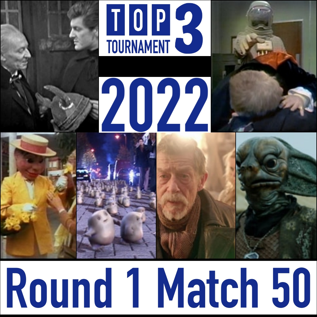 DoctorWho_Top3T's tweet photo. The last three matches of round 1, containing four former #T3T winners, are up and running.  Links to all of them can be found at https://t.co/sLt69lTC9u #DoctorWho https://t.co/xvlonvD28K