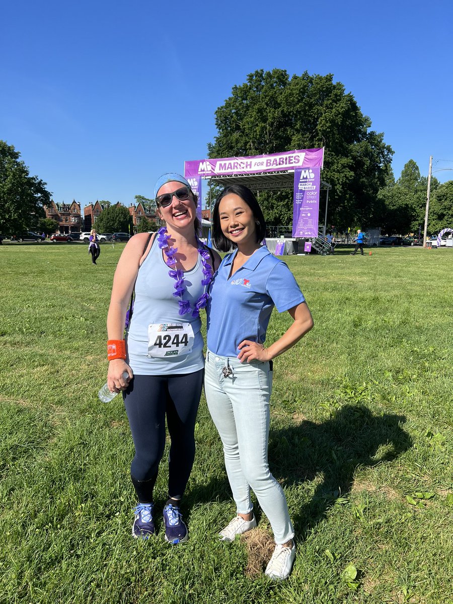 laurendeeh's tweet photo. I had a great 10k run this morning marching for babies. My company was a sponsor, along with some other great companies, including @NBCPhiladelphia , @Wawa , and @colorstreet ! @K_Hua from NBC10 and I! #marchforbabies #marchofdimes #bibchat #phillyrunning #running https://t.co/OGDxasIJH7