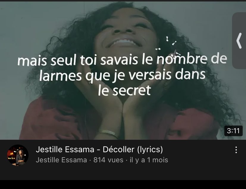 ValrieBrenda1's tweet photo. Sincèrement! J’ai découvert la musique décoller de @JestilleE  et vraiment je suis admirative d’avant le Saint Esprit en elle et le talent qu’elle a. Mon Dieu! On doit faire sa promo. Sa voix peut convertir quelqu’un! @Tata_Passi @CLetitia_ vous en dites quoi? https://t.co/GrM204oo0j