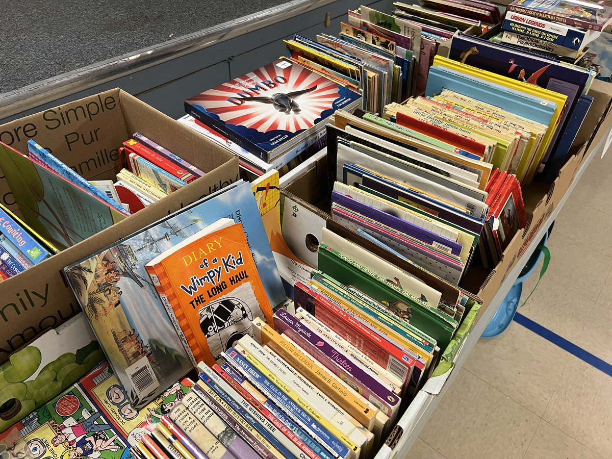 Book sale!! Today!! 209 Yale Avenue West. 9-12 All are welcome!