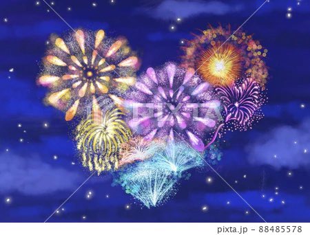 さささとこ 絵本作家 動物イラストレーター 広告も作ります 花火集合でハート型 T Co Iduvawygfx T Co 9byv5jixhf 花火 ハート 花火大会 背景素材 Adobestock ストックイラスト さささとこ T Co Nm9sbfdi9d Twitter