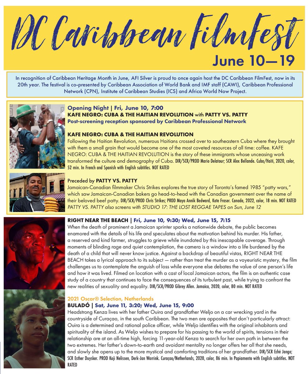 AfWrldNwPrj's tweet photo. coming soon ... check bio for link ... 

Caribbean Film Fest DC https://t.co/1eXxIm9LxB